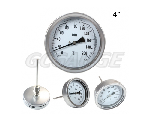 Conexión trasera de acero inoxidable de 4...