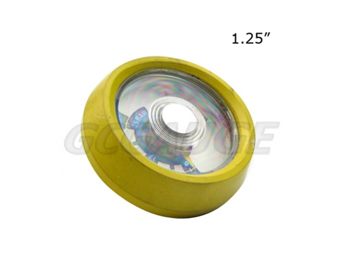 Medical oxygen spiral tube pressure gauge