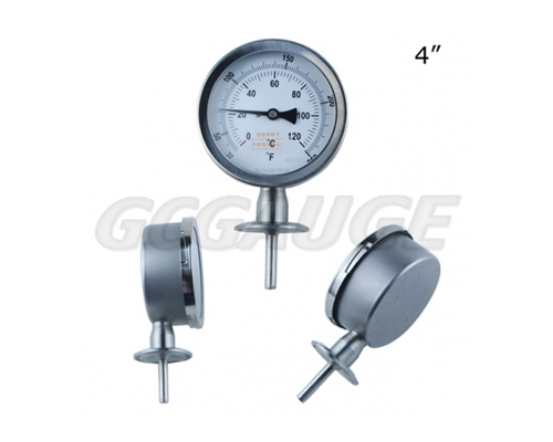 Termómetros bimetálicos sanitarios